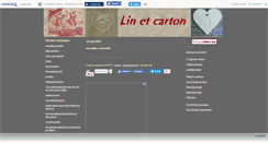 Desktop Screenshot of linetcartons.canalblog.com