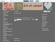 Tablet Screenshot of linetcartons.canalblog.com