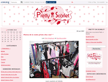 Tablet Screenshot of prettyinscarlet.canalblog.com