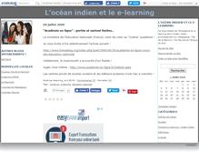 Tablet Screenshot of elearninginfos.canalblog.com