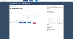 Desktop Screenshot of groupeflamenco.canalblog.com
