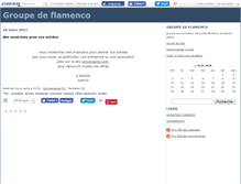 Tablet Screenshot of groupeflamenco.canalblog.com