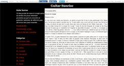 Desktop Screenshot of guitarsunrise.canalblog.com