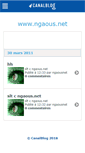 Mobile Screenshot of ngaousnet.canalblog.com