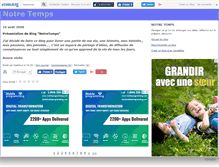 Tablet Screenshot of notretemps.canalblog.com