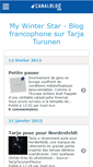 Mobile Screenshot of mywinterstar.canalblog.com