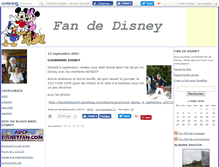 Tablet Screenshot of fandedisney04.canalblog.com