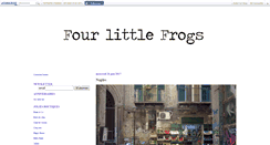 Desktop Screenshot of 4littlefrogs.canalblog.com