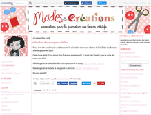 Tablet Screenshot of modesetcreations.canalblog.com