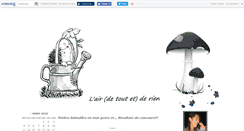 Desktop Screenshot of lairderiendambre.canalblog.com