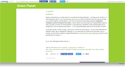 Desktop Screenshot of greenplanet.canalblog.com