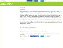 Tablet Screenshot of greenplanet.canalblog.com