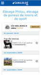 Mobile Screenshot of elevagephilou.canalblog.com