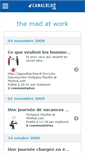 Mobile Screenshot of madwork.canalblog.com