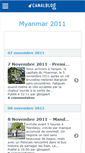 Mobile Screenshot of myanmar2011.canalblog.com