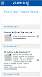 Mobile Screenshot of cesttrozolistore.canalblog.com