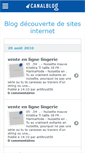 Mobile Screenshot of gilberte56.canalblog.com