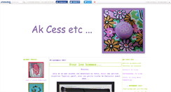 Desktop Screenshot of akcessetc.canalblog.com