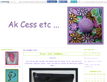 Tablet Screenshot of akcessetc.canalblog.com