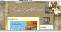 Desktop Screenshot of esmeraldart.canalblog.com