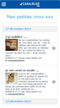 Mobile Screenshot of mespetitescroixx.canalblog.com