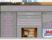 Tablet Screenshot of mespetitescroixx.canalblog.com