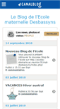 Mobile Screenshot of ecoledesbassyns.canalblog.com