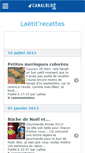 Mobile Screenshot of laetitrecettes.canalblog.com