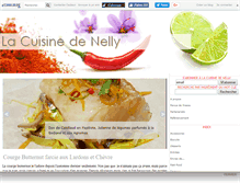 Tablet Screenshot of lacuisinedenelly.canalblog.com