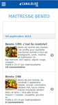 Mobile Screenshot of maitressebento.canalblog.com