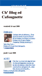Mobile Screenshot of cafougnette.canalblog.com
