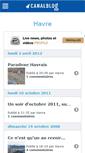Mobile Screenshot of havre.canalblog.com