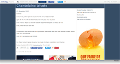 Desktop Screenshot of chantelaine1953.canalblog.com