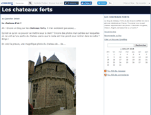 Tablet Screenshot of leschateauxforts.canalblog.com