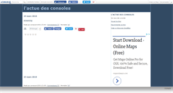 Desktop Screenshot of consolesgames.canalblog.com