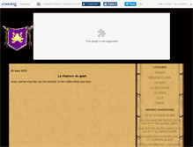 Tablet Screenshot of leslegionsdalcor.canalblog.com