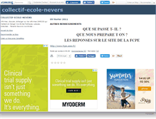 Tablet Screenshot of collectifnevers.canalblog.com