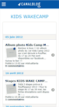 Mobile Screenshot of kidswakecamp.canalblog.com