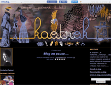 Tablet Screenshot of kaotrok.canalblog.com