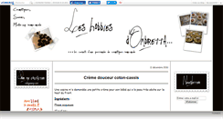 Desktop Screenshot of hobbiesdombretta.canalblog.com
