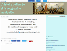 Tablet Screenshot of faitshistoriques.canalblog.com