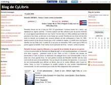 Tablet Screenshot of cylibris.canalblog.com