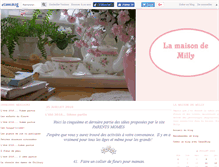 Tablet Screenshot of lamaisondemilly.canalblog.com