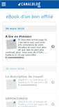 Mobile Screenshot of ebook2010.canalblog.com
