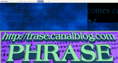 Desktop Screenshot of frase.canalblog.com