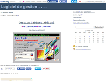 Tablet Screenshot of gestionscolaire.canalblog.com