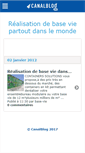 Mobile Screenshot of basevieafrique.canalblog.com