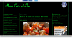 Desktop Screenshot of carnetbio.canalblog.com
