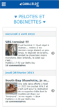Mobile Screenshot of bettylaine.canalblog.com