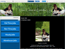 Tablet Screenshot of massagepourchien.canalblog.com